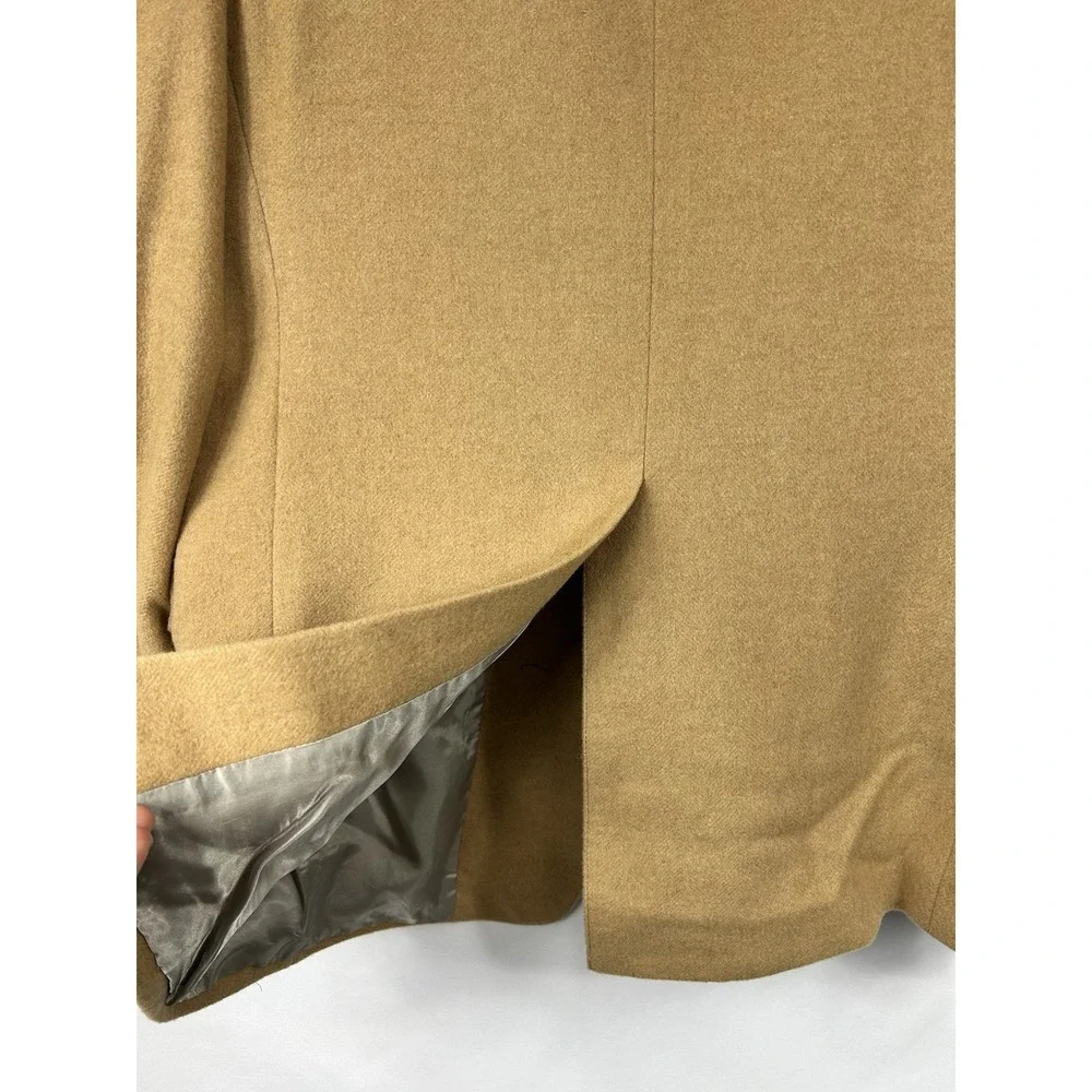Hart Schaffer & Marx Men's 100% Camel Hair Blazer Size 40 Vintage Classic Casual